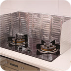 Kitchen Oil-Separating Aluminum Foil Plate Stove Creative Kitchen Supplies Cooking Heat Insulation Splash-Proof Baffle eprolo
