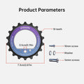 18T Rear Derailleur Ceramic Jockey Wheel Set - 9/10/11 Speed Hollow Eccentric Pulley Guide, R8000/R7000 Bike Parts eprolo