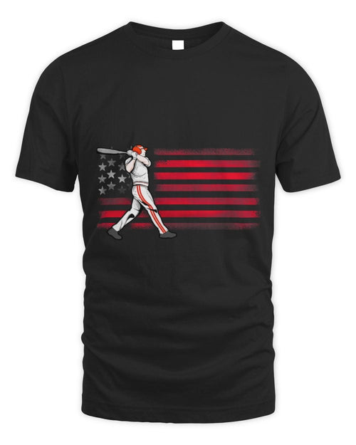 Cute Softball USA Flag Patriot Baseball Softball Pride Whispering Desires Shoppe