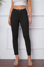 StretchyStitch Pocketed Pants — Basic Bae - Whispering Desires Shoppe