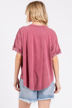 Mittoshop GAME DAY Round Neck Short Sleeve T-Shirt - Whispering Desires Shoppe