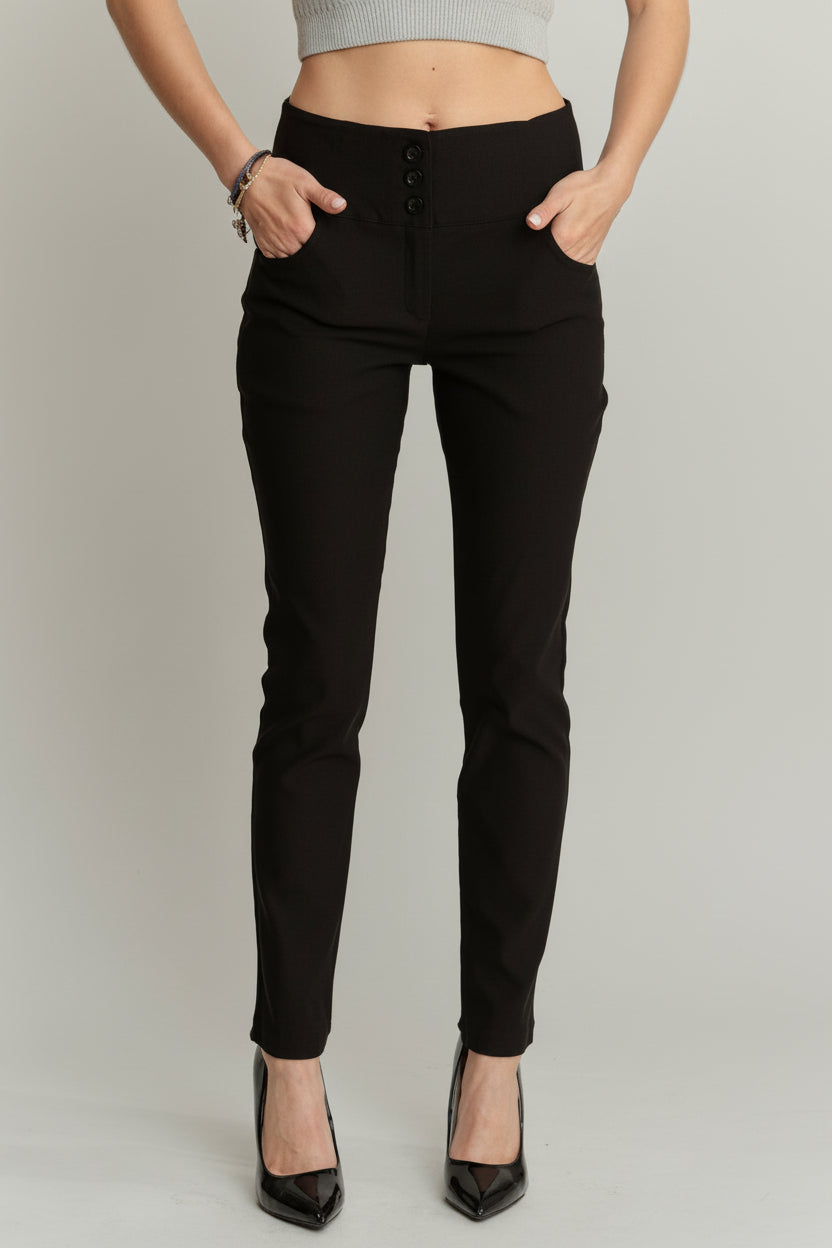 ADORA High Waist Skinny Pants - Whispering Desires Shoppe