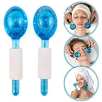 Beauty Ball Glitter Crystal Ice Hockey Ice Therapy Facial Massage Glass Beauty Ball Ice Wave Ball eprolo