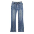 Mid waist flared jeans women's clothing eprolo