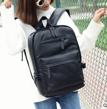 PU men's shoulder bag shoulder bag student bag computer men bag tide - Whispering Desires Shoppe