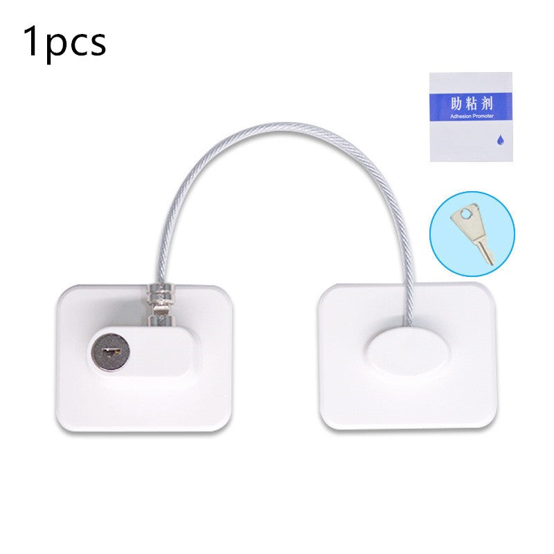 Window Security Chain Lock Window Cable Lock Restrictor Multifunctional Window Lock Door Security Guard for Baby Safety 1Pcs - Whispering Desires Shoppe