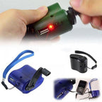 EDC USB Phone Emergency Charger For Camping Hiking Outdoor Sports Hand Crank Travel Charger camping equipment Survival Tools eprolo