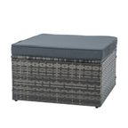 Patio Furniture, Outdoor Furniture, Seasonal PE Wicker Furniture,5 Set Wicker Furniture With Plywood Coffee Table eprolo