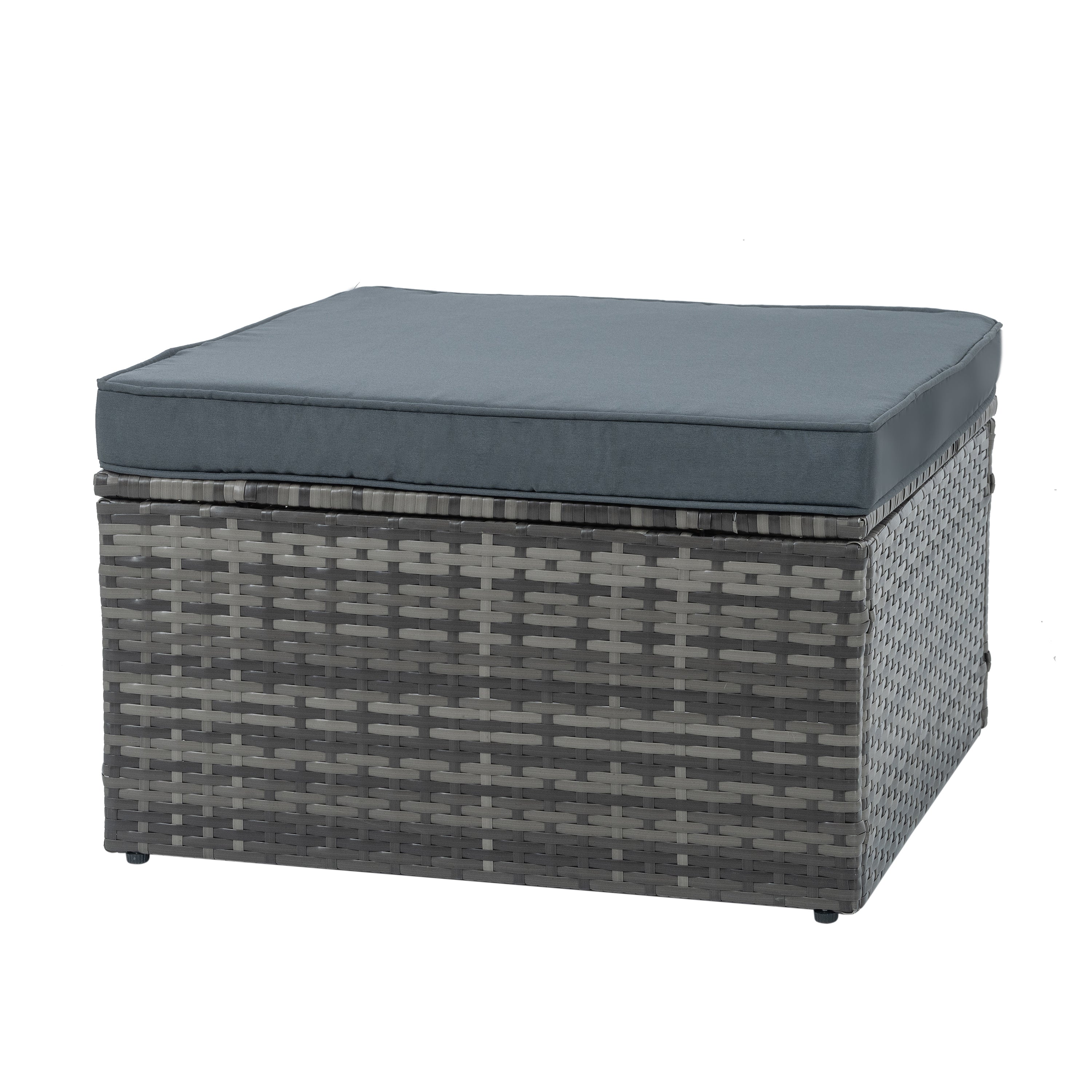 Patio Furniture, Outdoor Furniture, Seasonal PE Wicker Furniture,5 Set Wicker Furniture With Plywood Coffee Table eprolo