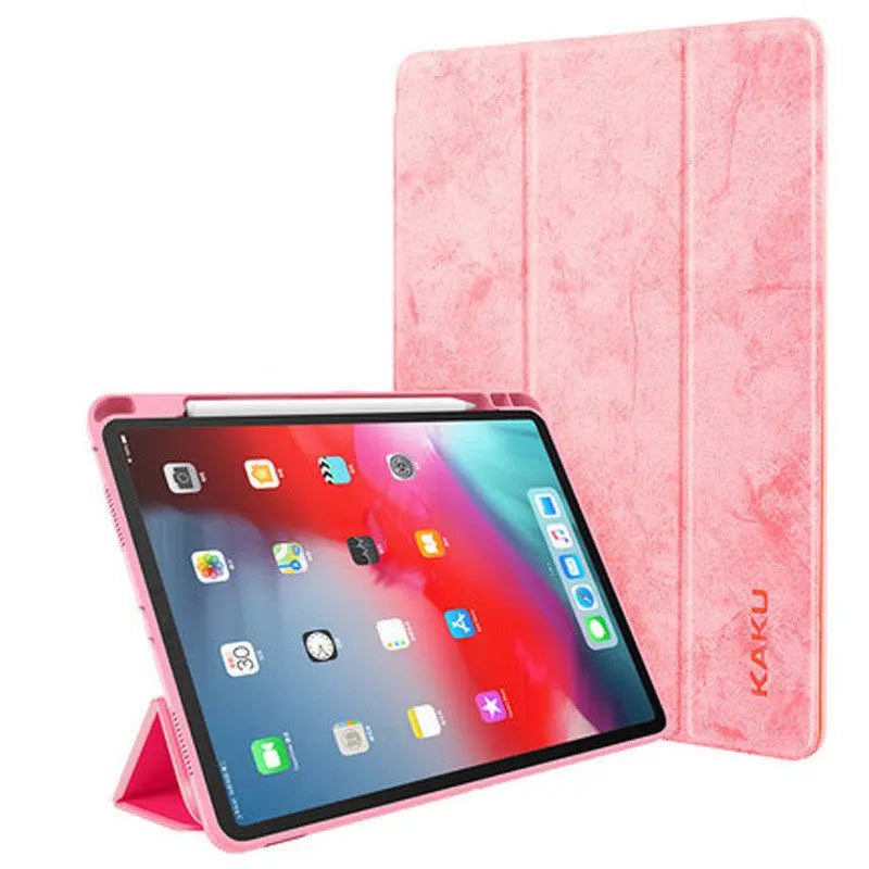 Leather Tablet Case With Pen Slot - Whispering Desires Shoppe