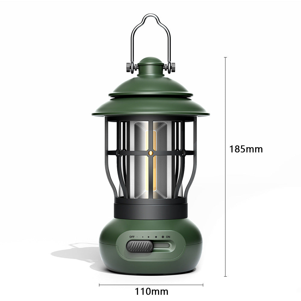 Camping Ligjt Outdoor  Ambience Lighting Camping Light Vintage Horse Light Gift USB Charging Tent Camp Lamp eprolo