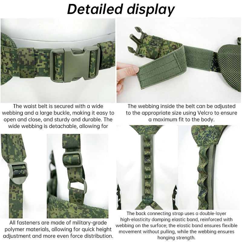 Cold War Replica Russian Military Fan Special Forces VOIN Tactical Waist Belt Y-Strap MOLLE Wagner SSO eprolo