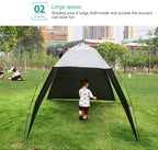 Pop Up Beach Tent Sun Shade Shelter Anti-UV Shelter Fully Automatic Folding Camping Tent eprolo