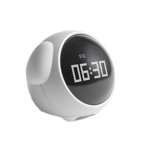 Cute Cartoon Digital Alarm Clock with Light and Emotion Function for Kids eprolo