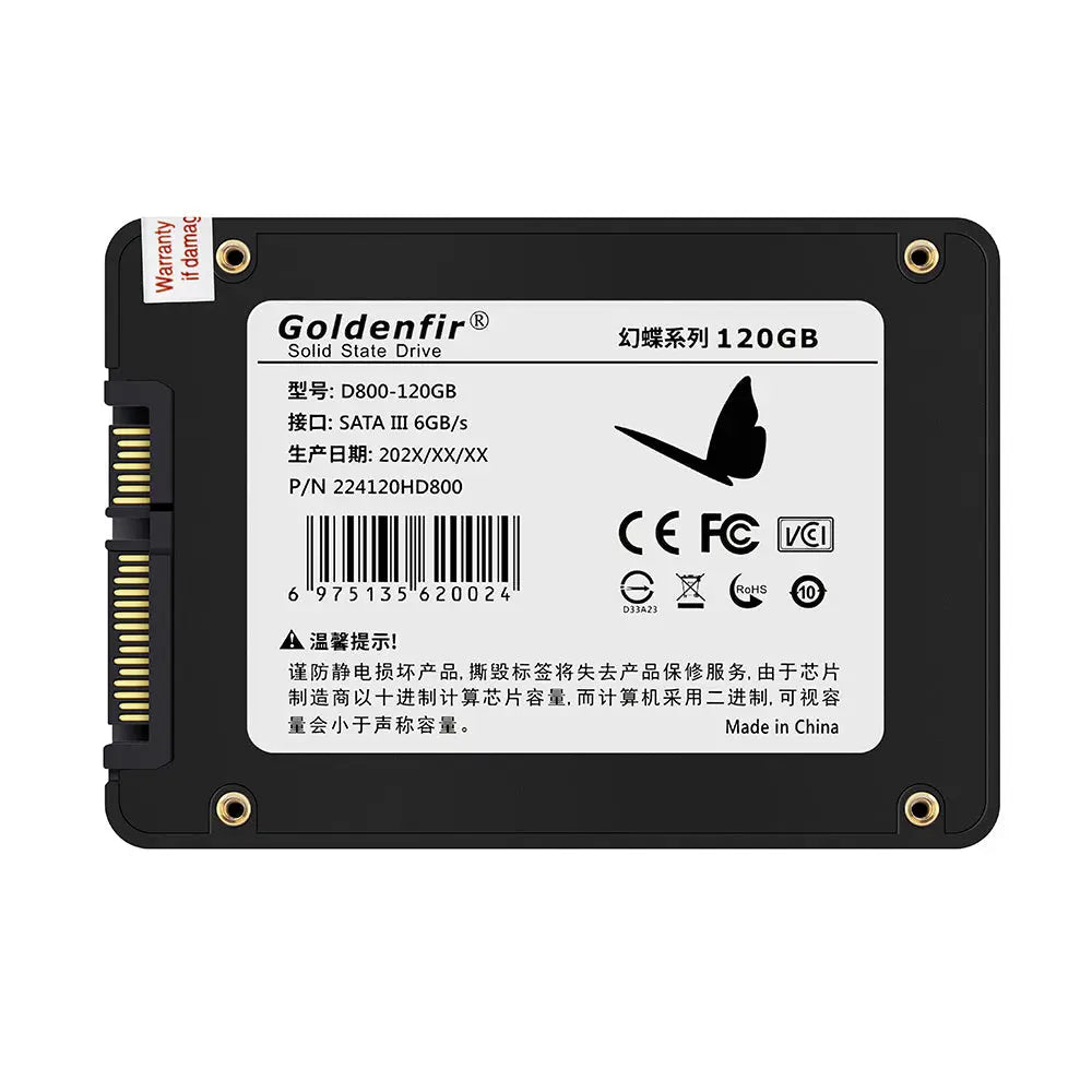 Phantom Butterfly Series Solid State Drive 128GB 512GB SSD Computer Universal SATA3.0 - Whispering Desires Shoppe