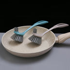 Kitchen Cleaning Skillet Brush Household Washing Pot Dishwashing Brush Kitchen Stove Decontamination Cleaning Brush eprolo