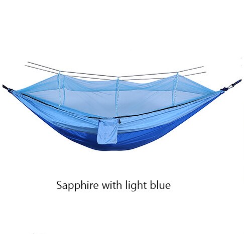 Bourette spinning 210T Nylon Hammock Outdoor Anti-mosquito Hammock Outdoor Camping Goods Bed Bearing eprolo