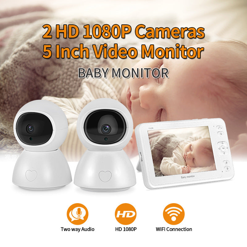 5-inch Baby Monitor Surveillance Camera - Whispering Desires Shoppe