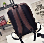 PU men's shoulder bag shoulder bag student bag computer men bag tide - Whispering Desires Shoppe
