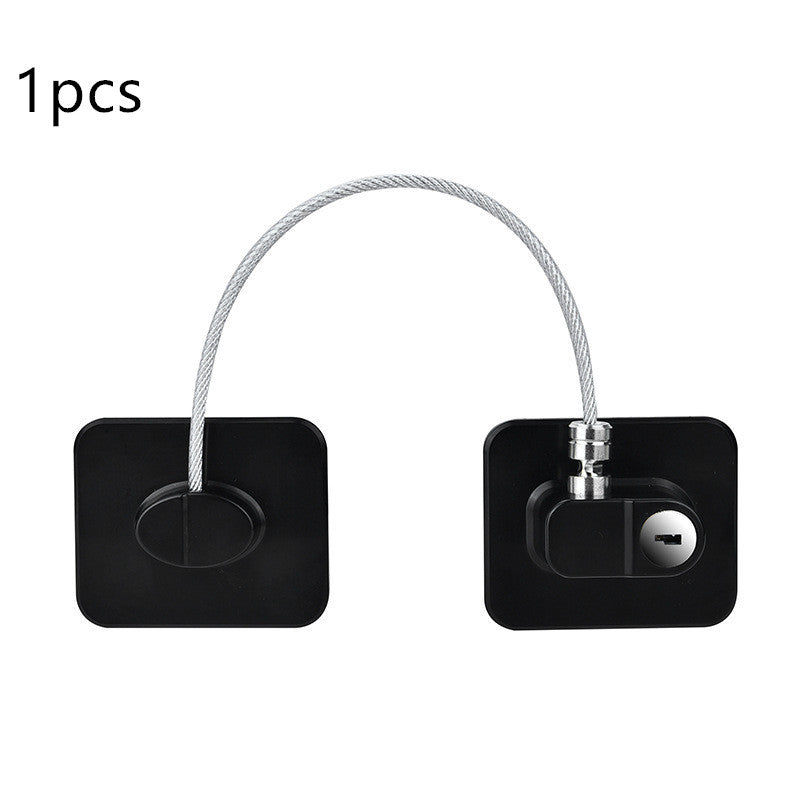Window Security Chain Lock Window Cable Lock Restrictor Multifunctional Window Lock Door Security Guard for Baby Safety 1Pcs - Whispering Desires Shoppe