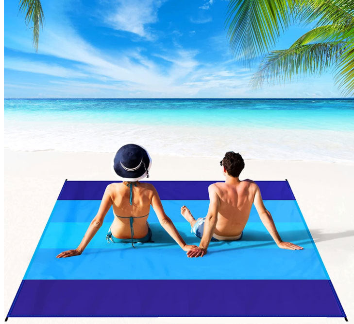 Outdoor Camping Waterproof Beach Mat Portable Foldable Polyester Picnic Mat New Model eprolo