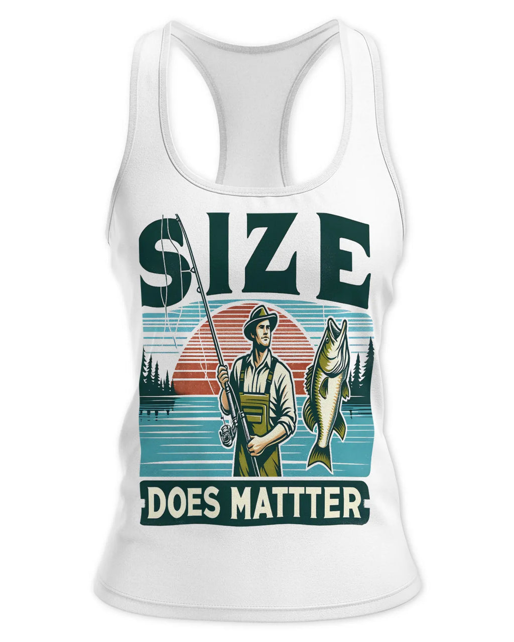 Women's Tank Tops - Funny, Humorus - Size Does Matter Whispering Desires Shoppe