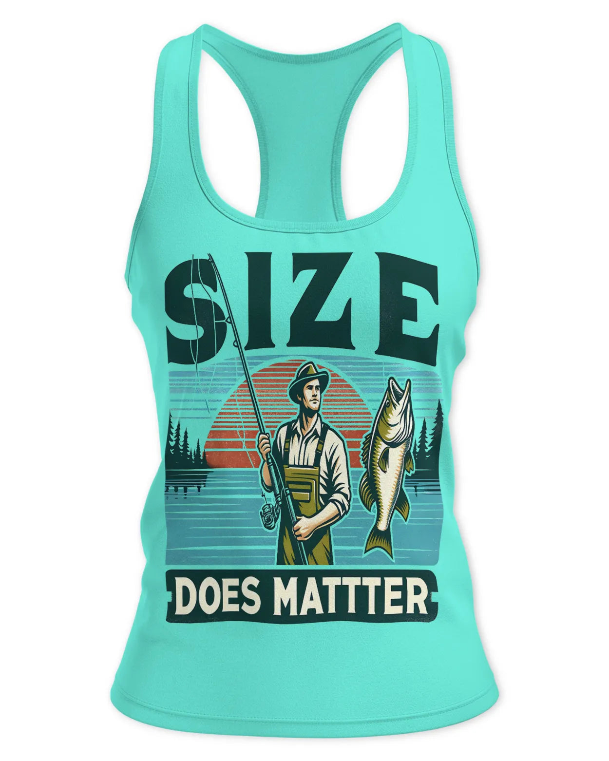 Women's Tank Tops - Funny, Humorus - Size Does Matter Whispering Desires Shoppe