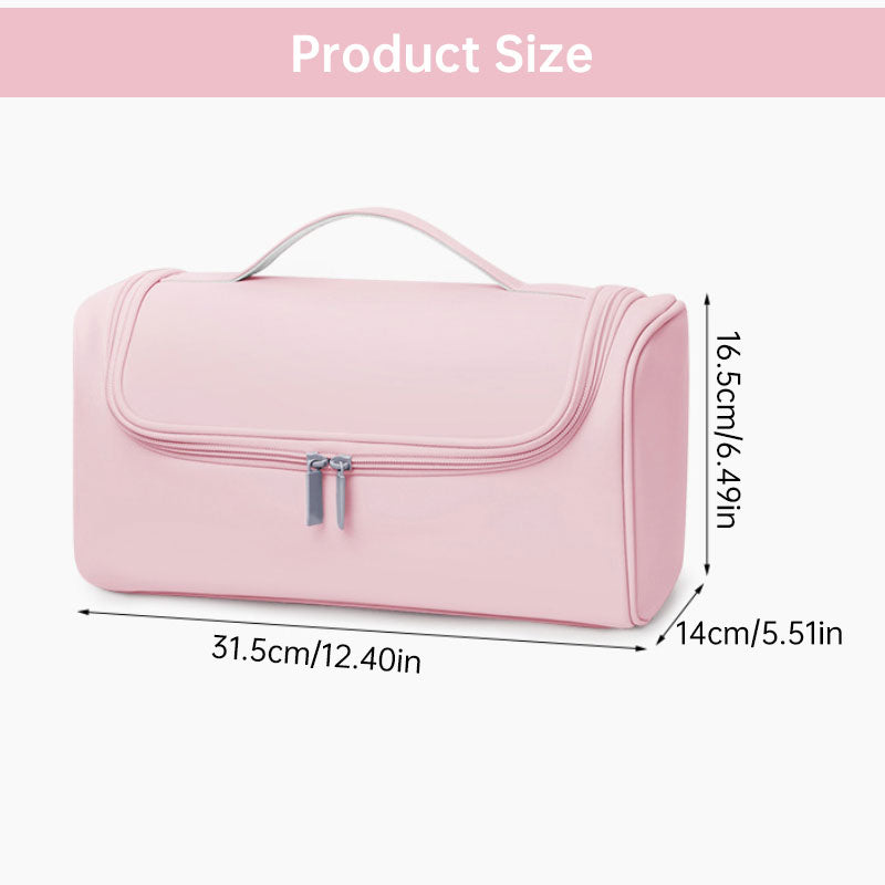 Large Capacity Hair Dryer Organizer Bag | PU Leather, Waterproof, Double-Layer & Non-Slip Interior for Travel, Salon & Home eprolo