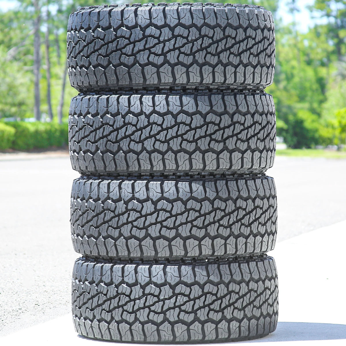 Venom Power Swampthing A/T Xtreme Dirt LT 33X12.50R22 Load Range F AT Tires – Set of 4