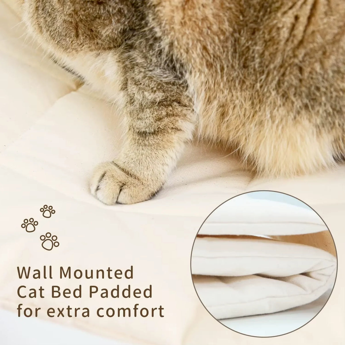 Wall-Mounted Cat Hammock & Climbing Shelf Set