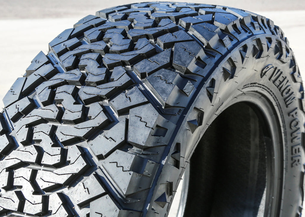 Venom Power Terra Hunter X/T LT 37X13.50R22 E 10 Ply Tires – Set of 5