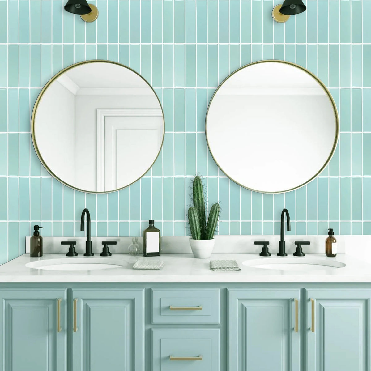 Vividtiles 3D Peel-and-Stick Decorative Wall Tiles – 10 Sheets
