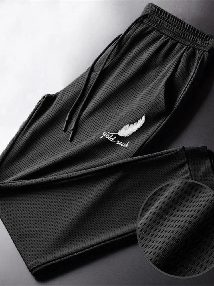 Men's Drawstring Hiking & Running Pants