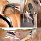 Horse Brush Bath Massage Brush Horse Beauty Brush Bath Massage Brush 6 In 1 Hair Removal Beauty Massage Scraping eprolo