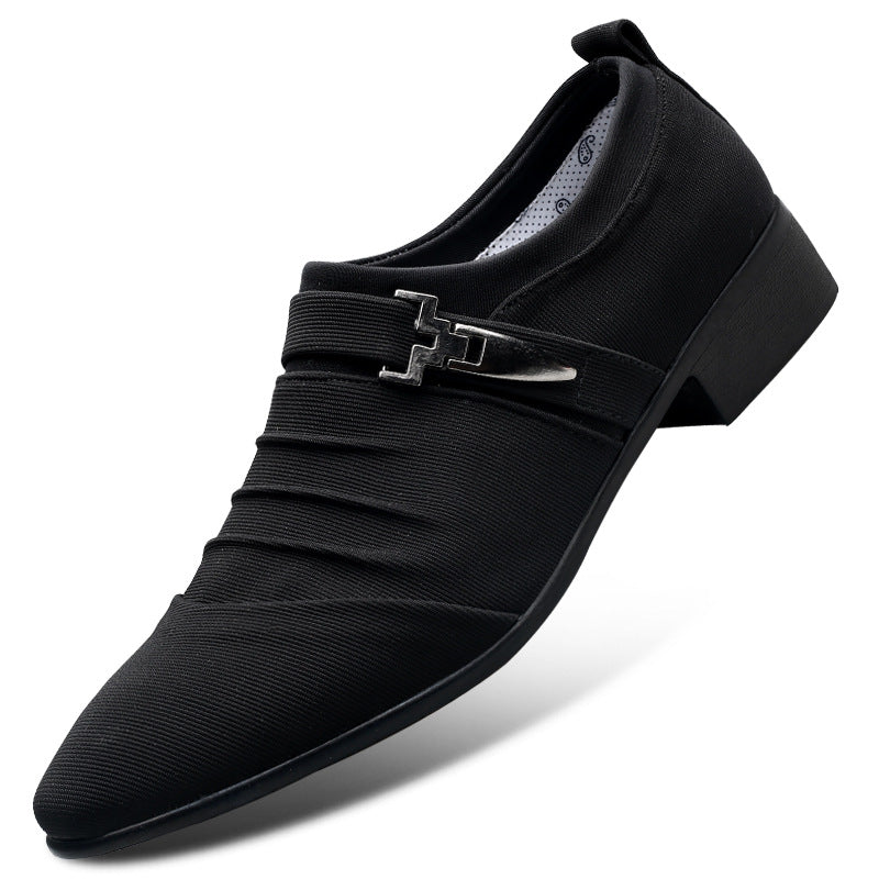 Cloth shoes men's plus size casual shoes breathable sleeve feet canvas shoes versatile men's shoes eprolo