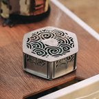 Outdoor Magnetic Mosquito Incense Box Camping Portable Stainless Steel Windproof Hollow Multi functional Mosquito Incense Plate eprolo