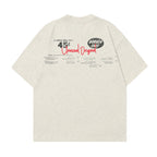 Camping printed men's and women's loose T-shirt eprolo