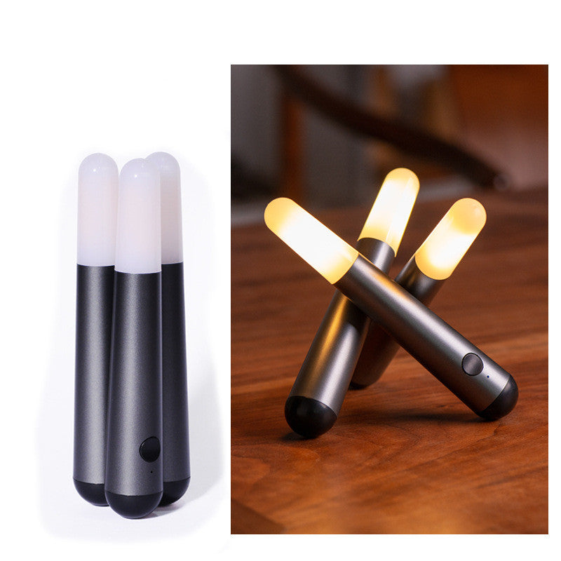 LED Desktop Night Light USB Charging Creative Gift Decoration Light Bar Restaurant Outdoor Camping Atmosphere Light eprolo