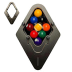Precision Professional Billiard Ball Rack | Solid Wood, Zero-Gap 8-Ball & 9-Ball Pool Rack eprolo