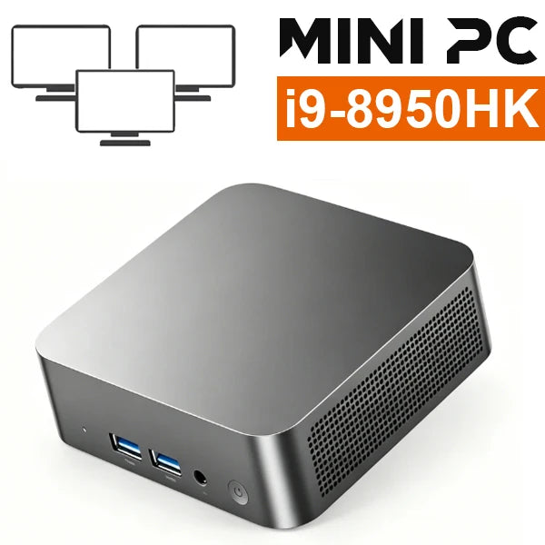 Windows Mini PC — Core i9-8950HK or Core i3-6100U
