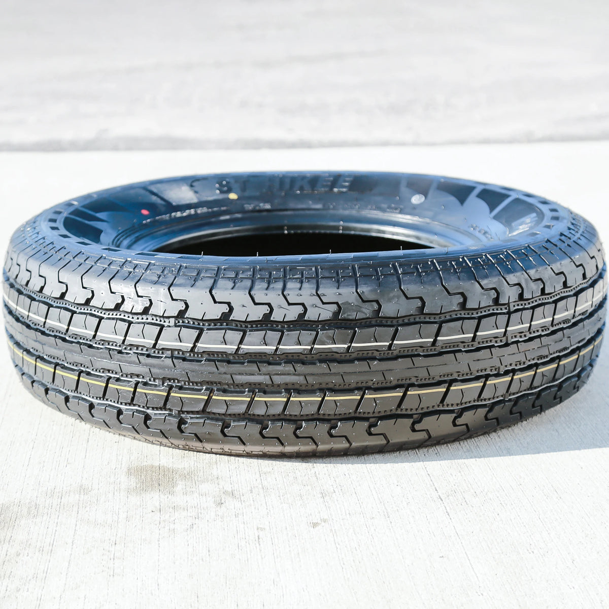 Roundrule ST Hikee Semi Steel 205/75R15 Load Range D Trailer Tires – Set of 2