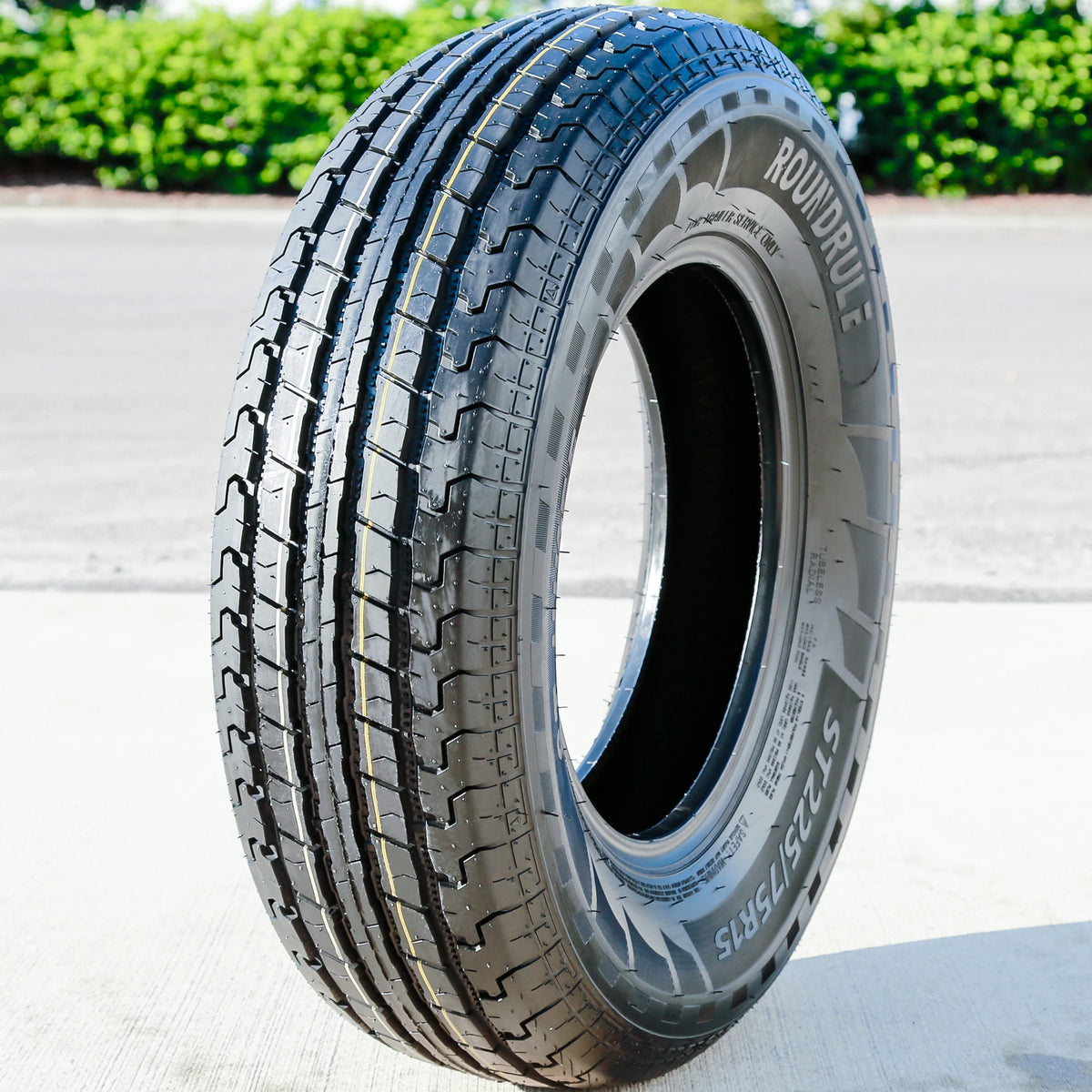 Roundrule ST Hikee Semi Steel 205/75R15 Load Range D Trailer Tires – Set of 2