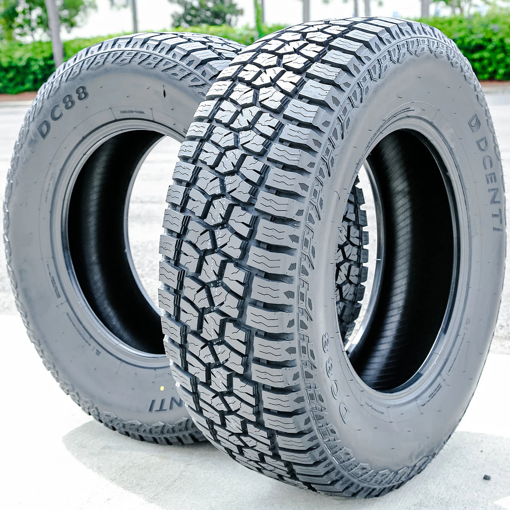Dcenti DC88 AT Semi-Steel LT 33X12.50R20 Load Range F Tire