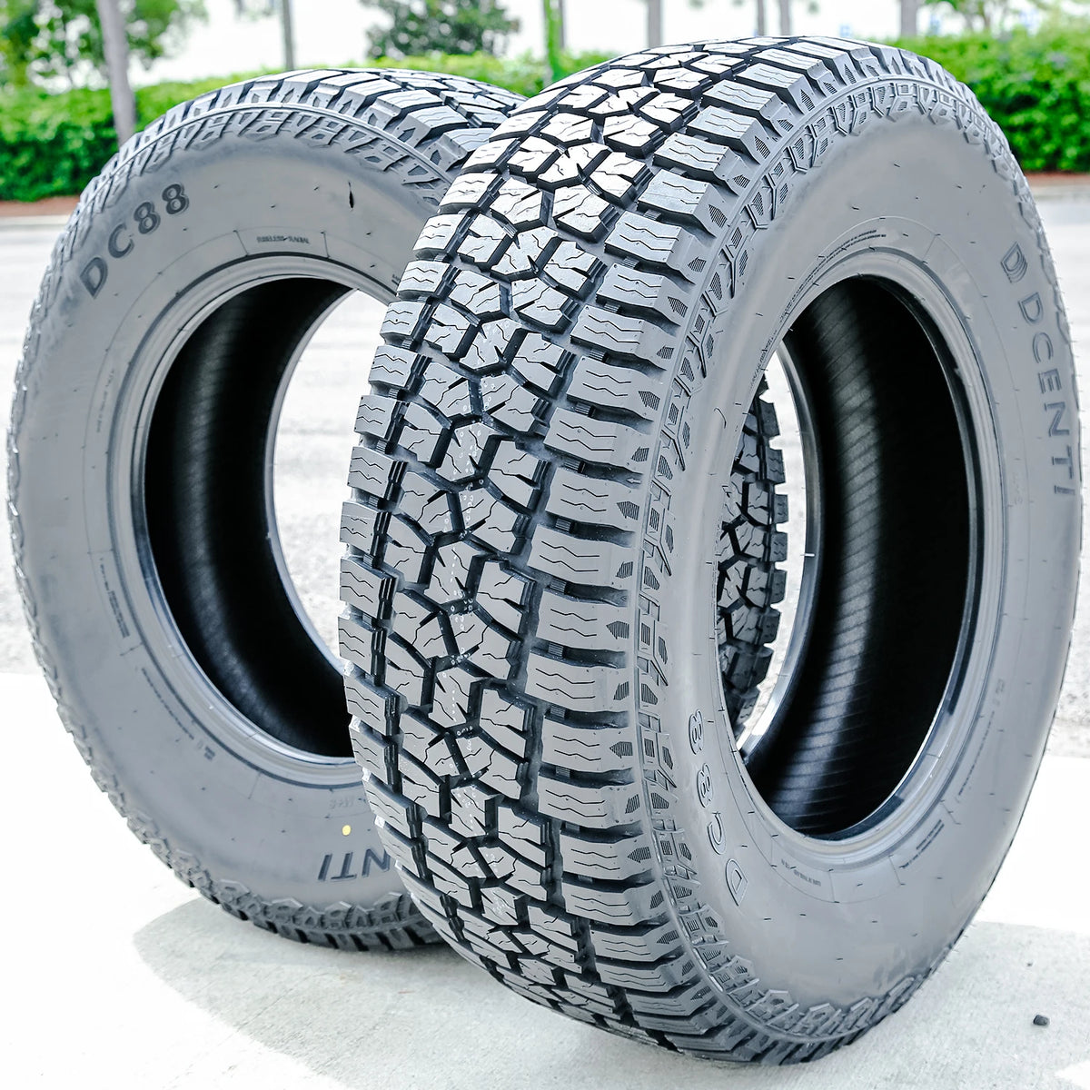 Dcenti DC88 AT Semi-Steel LT 33X12.50R20 Load Range F Tire