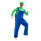 Halloween Costume Party Outfit Mario Cosplay Costume for Men and Women Adult Clothing Mario Performance Costume Wholesale eprolo