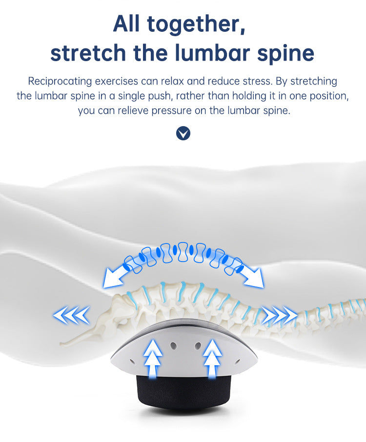 Lumbar Traction Massager | Inflatable Hot Compress Pain Relief - Whispering Desires Shoppe