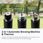 Mate Tea Travel Mug | 3-in-1 Insulated Portable Mate Gourd Kit - Whispering Desires Shoppe