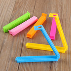 20/10Pcs Portable New Kitchen Storage Food Snack Seal Sealing Bag Clips Sealer Clamp Plastic Tool Kitchen Accessories Wholesale eprolo