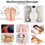 Folding USB-C Rechargeable Foot Massager with Multi-Mode Acupoint Stimulation, Portable Meridian Activation Device D238 eprolo