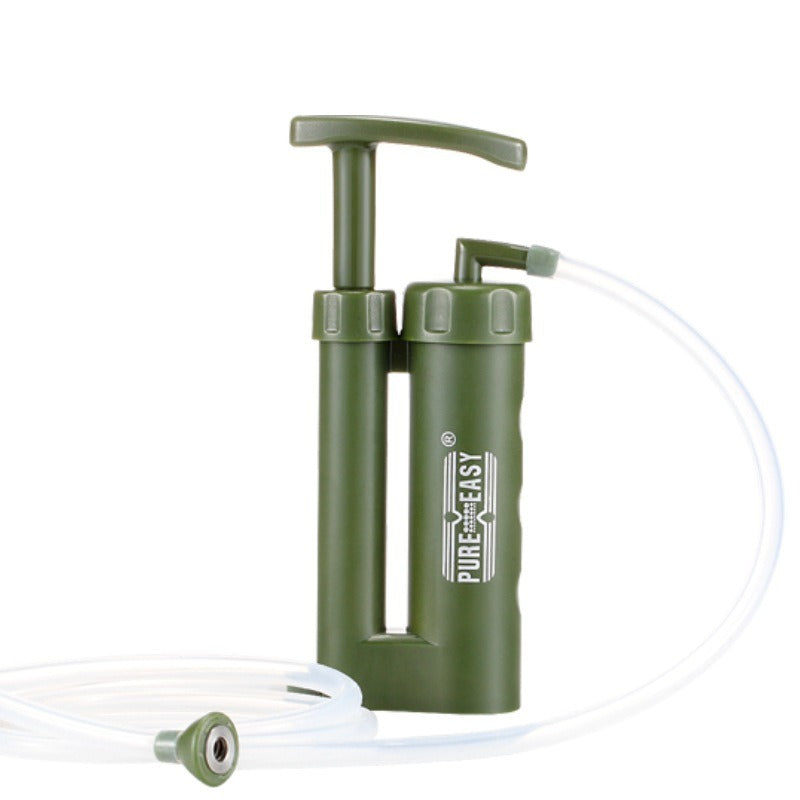 Outdoor water purifier, wilderness survival emergency rescue water filter, camping portable pump filter eprolo